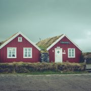 Red Houses in Iceland