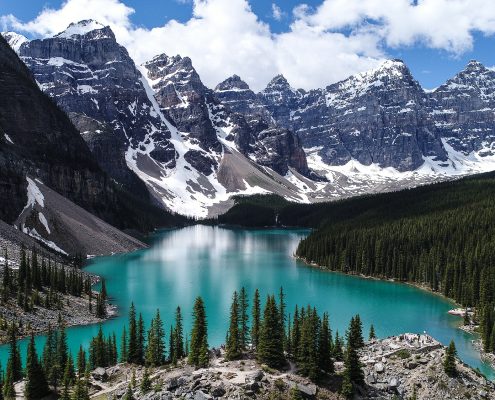 Moraine Lake in Canada