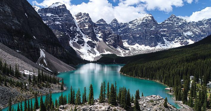 Moraine Lake in Canada