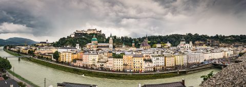 Panoramabild Salzburg
